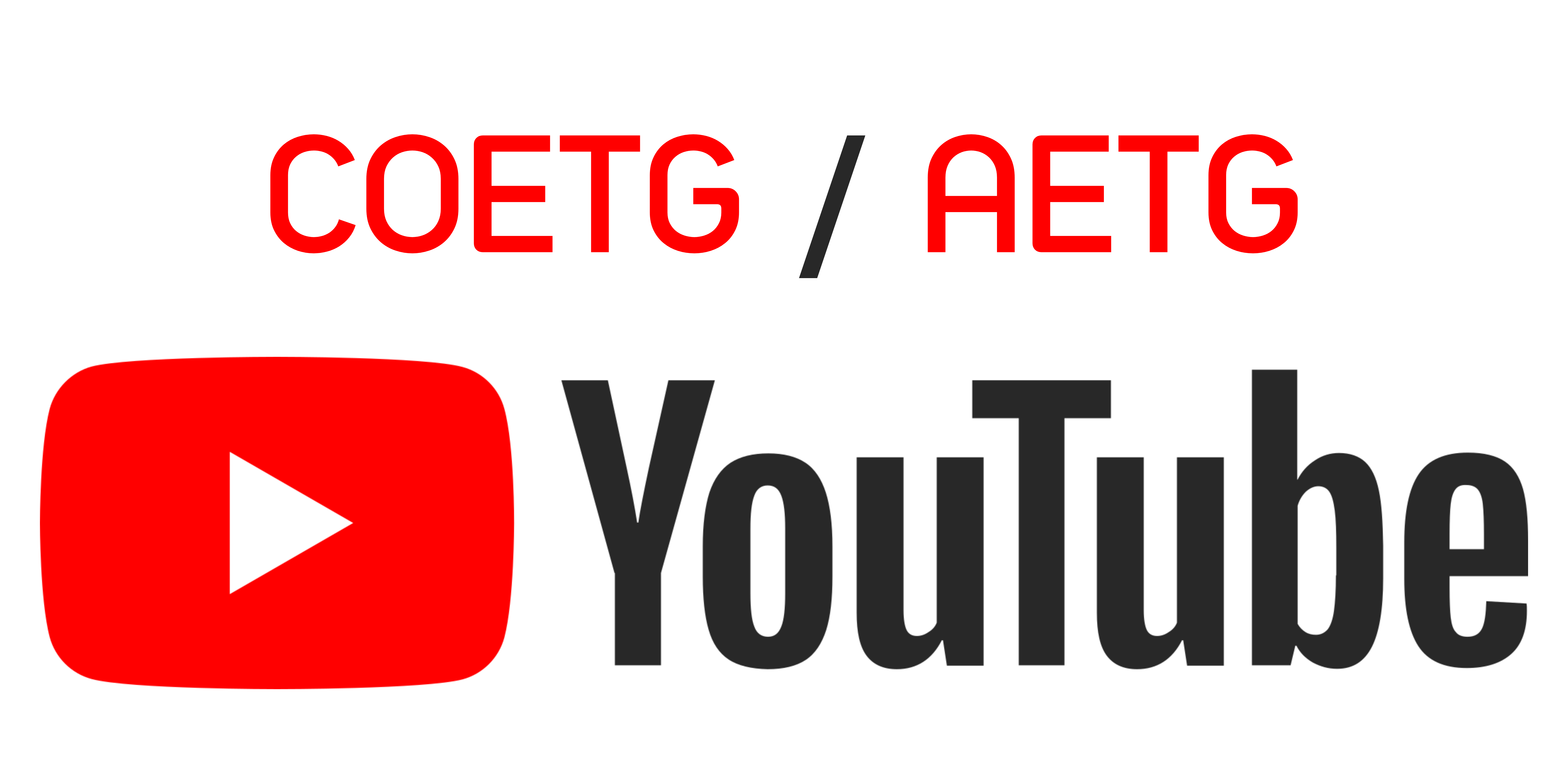 YouTube COETG/AETG