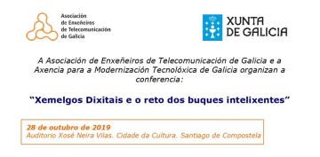 Conferencia "Xemelgos Dixitais e o reto dos buques intelixentes"