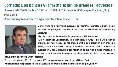 Xornada do CGES: "Os bancos e o financiamento de grandes proxectos"